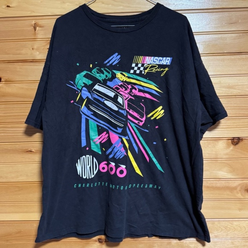 NASCAR Racing Charlotte Motor Speedway World 600 Racing Graphic T-Shirt Medium